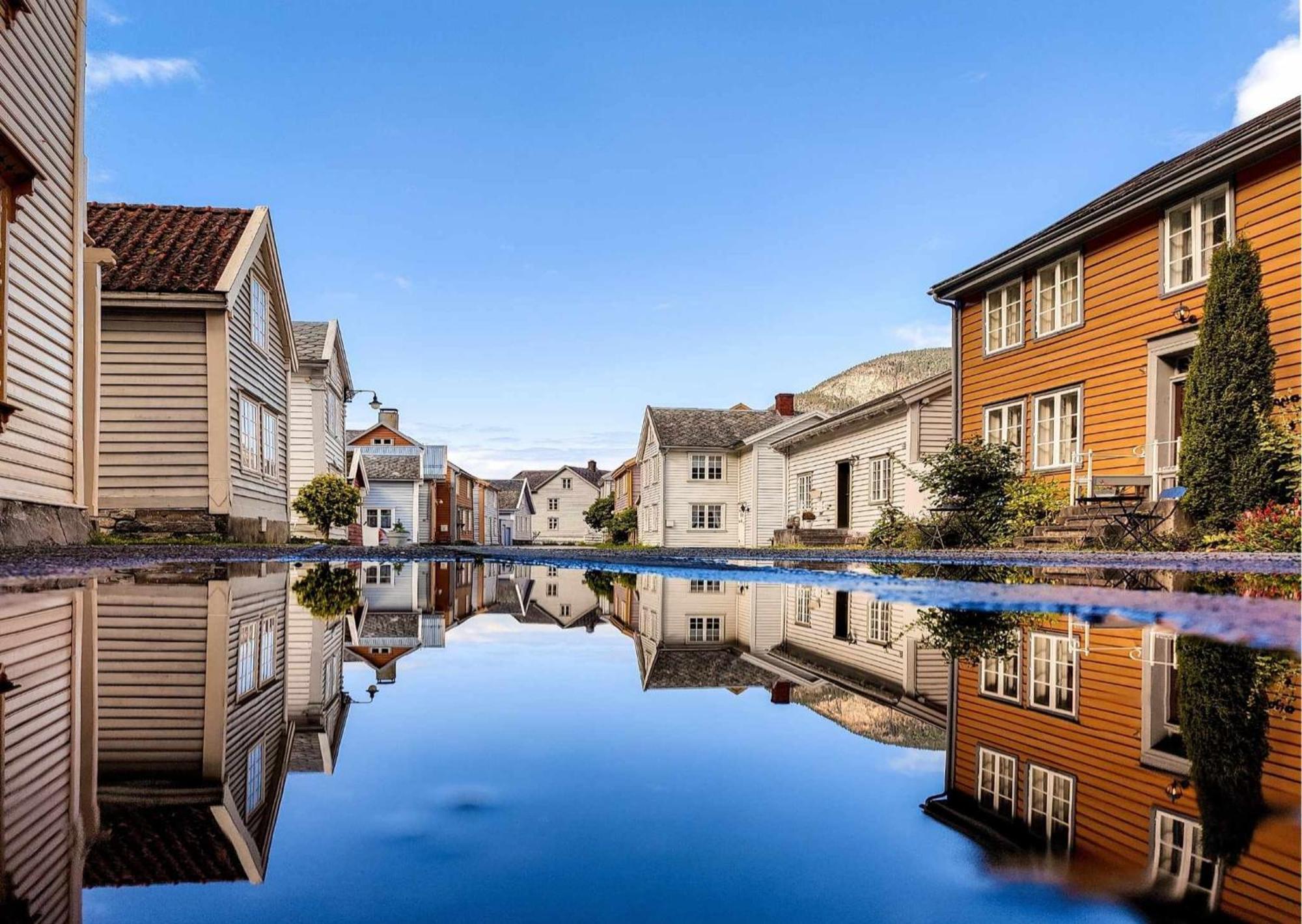 Villa Kvammehuset Pa Gamle Lærdalsøyri Esterno foto