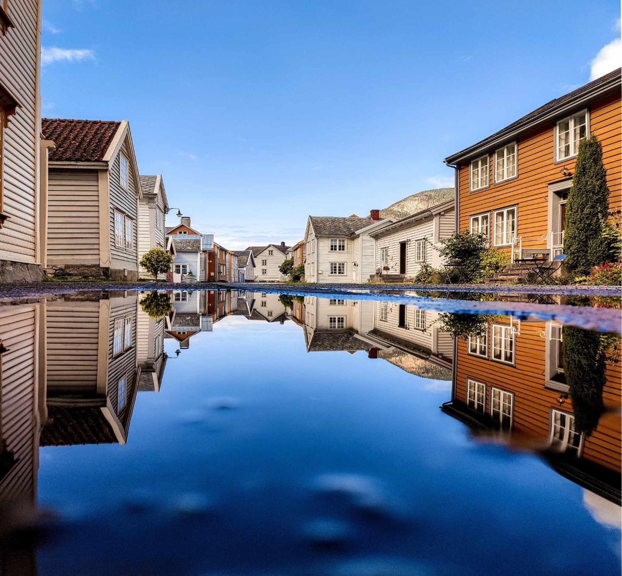 Villa Kvammehuset Pa Gamle Lærdalsøyri Esterno foto