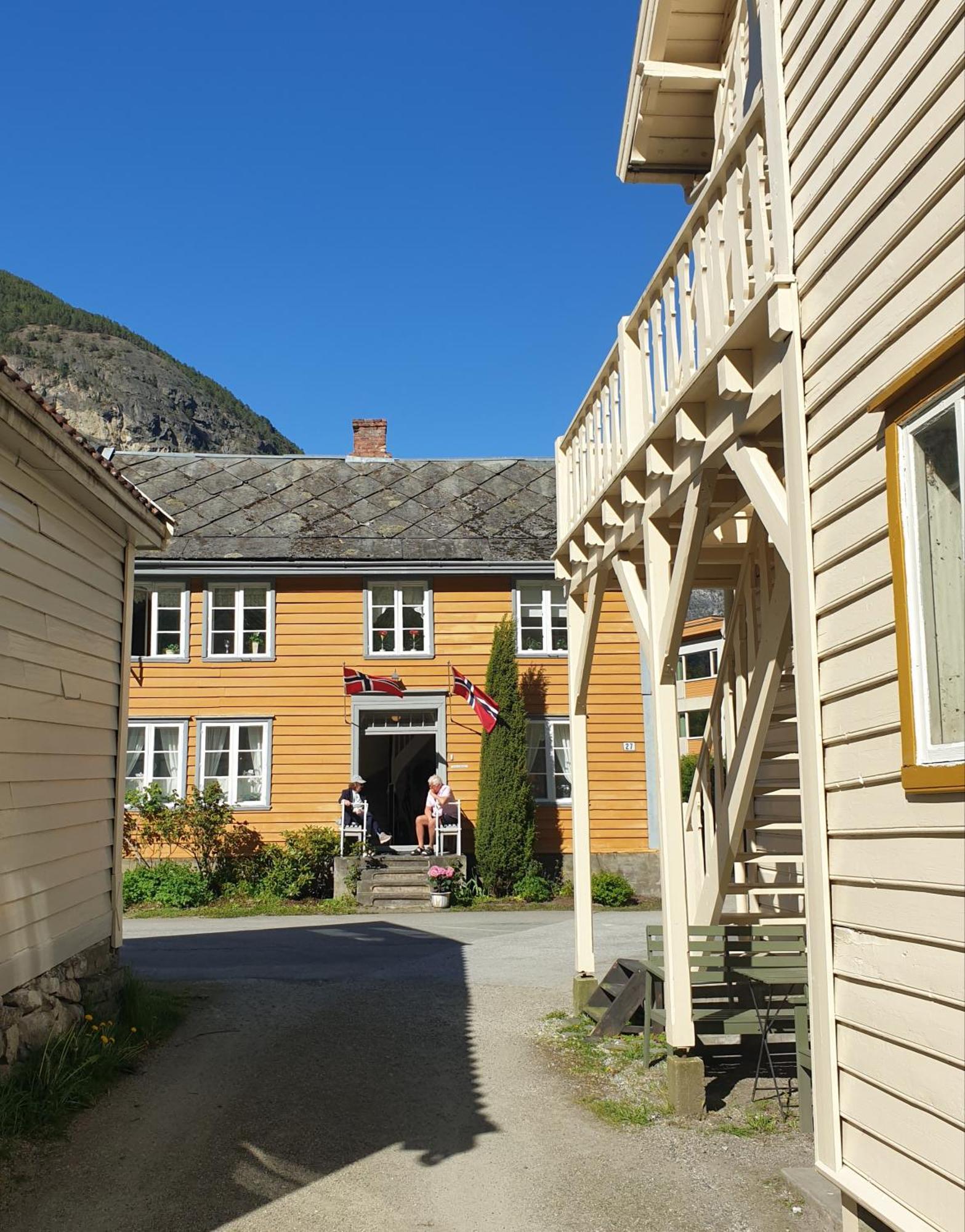 Villa Kvammehuset Pa Gamle Lærdalsøyri Esterno foto